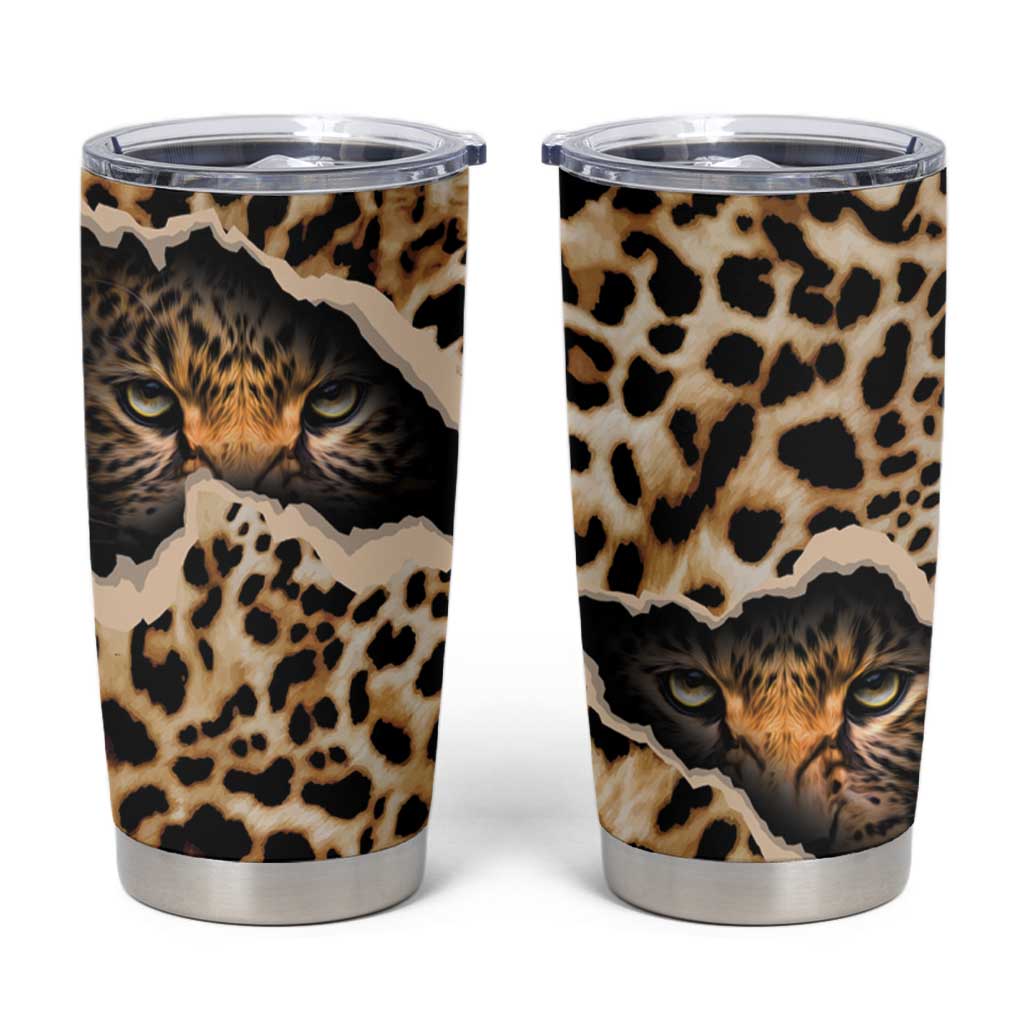Africa Leopard Skin Pattern Tumbler Cup Version 02 - Wonder Print Shop