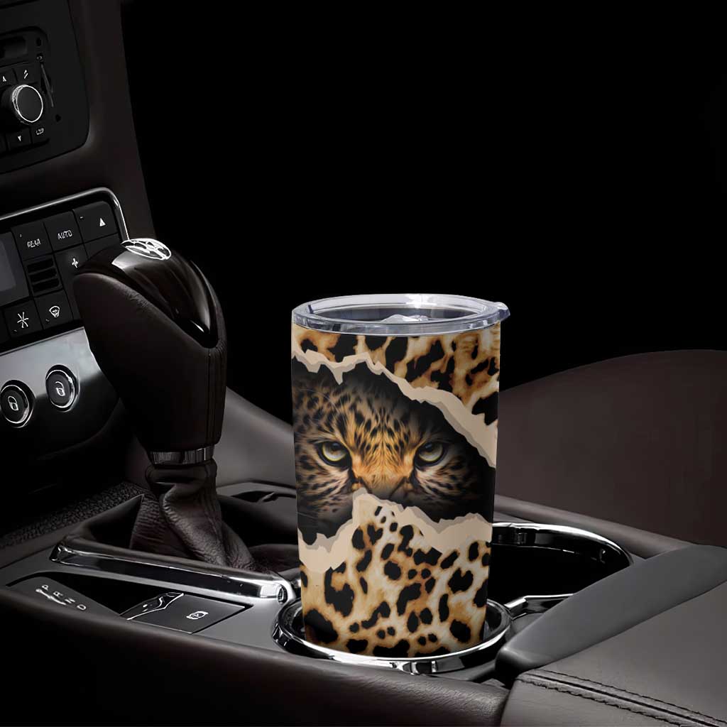 Africa Leopard Skin Pattern Tumbler Cup Version 02 - Wonder Print Shop
