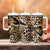 Africa Leopard Skin Pattern Tumbler With Handle Version 02 - Wonder Print Shop