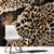 Africa Leopard Skin Pattern Window Curtain Version 02 - Wonder Print Shop