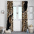 Africa Leopard Skin Pattern Window Curtain Version 02 - Wonder Print Shop