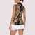 Africa Leopard Skin Pattern Women Sleeveless Polo Shirt Version 02 - Wonder Print Shop