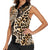 Africa Leopard Skin Pattern Women Sleeveless Polo Shirt Version 02 - Wonder Print Shop