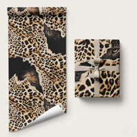 Africa Leopard Skin Pattern Wrapping Paper Version 02 - Wonder Print Shop