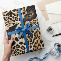 Africa Leopard Skin Pattern Wrapping Paper Version 02 - Wonder Print Shop