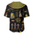 Ancient Egypt and Hieroglyphs Baseball Jersey LT9 - Wonder Print Shop