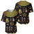 Ancient Egypt and Hieroglyphs Baseball Jersey LT9 - Wonder Print Shop