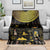Ancient Egypt and Hieroglyphs Blanket