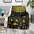 Ancient Egypt and Hieroglyphs Blanket