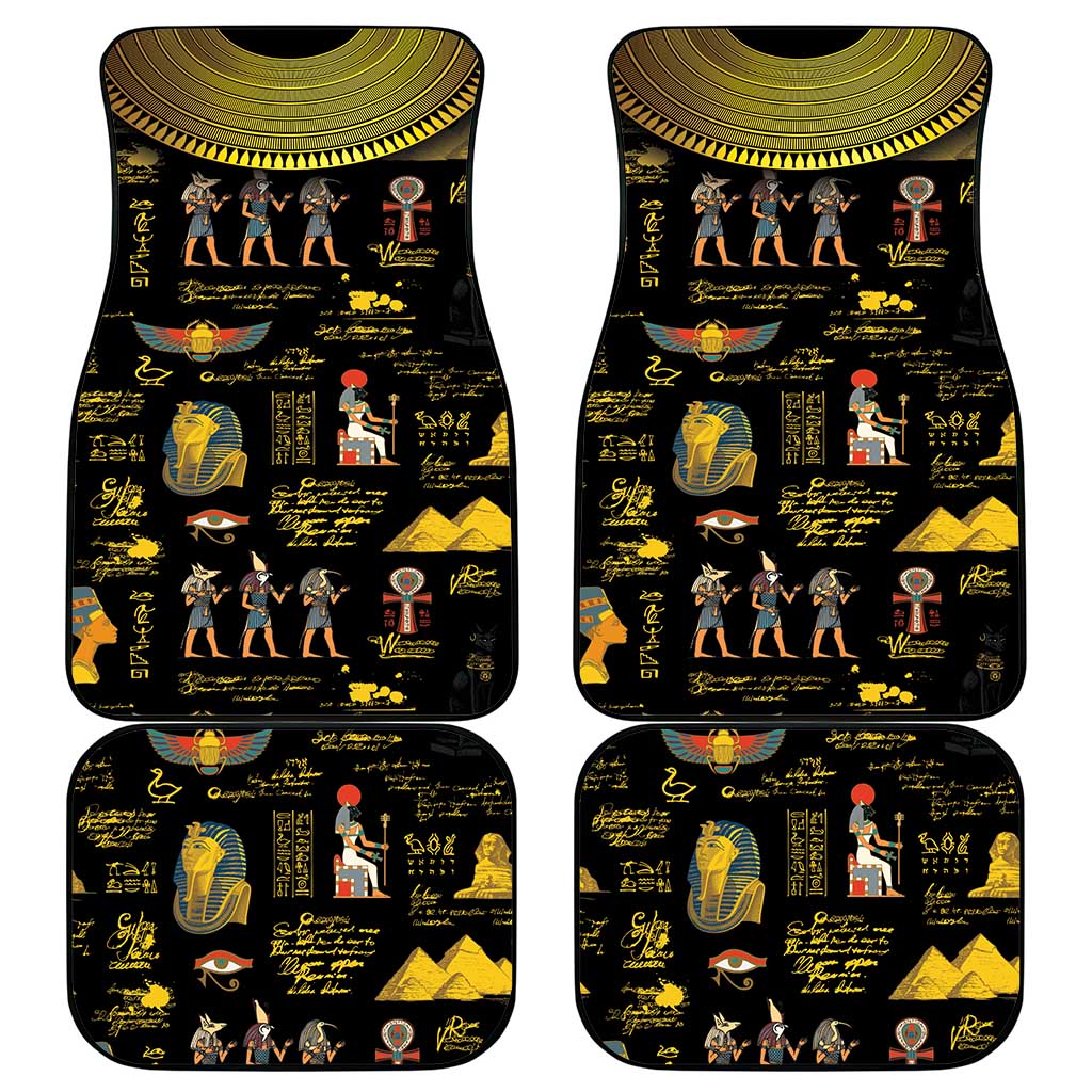 Ancient Egypt and Hieroglyphs Car Mats LT9 - Wonder Print Shop
