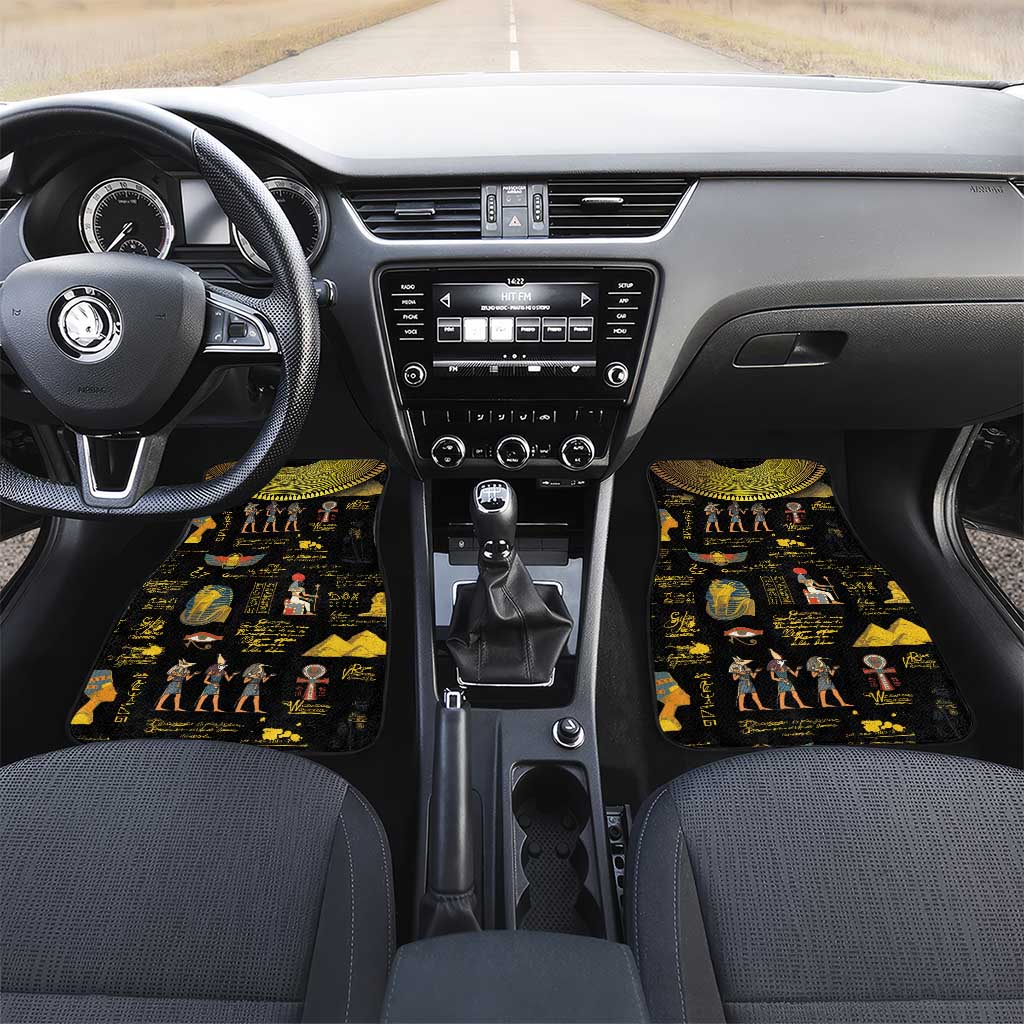 Ancient Egypt and Hieroglyphs Car Mats LT9 - Wonder Print Shop