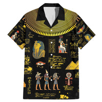 Ancient Egypt and Hieroglyphs Family Matching Mermaid Dress and Hawaiian Shirt LT9 - Wonder Print Shop