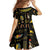 Ancient Egypt and Hieroglyphs Family Matching Summer Maxi Dress and Hawaiian Shirt - Wonder Print Shop