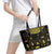 Ancient Egypt and Hieroglyphs Leather Tote Bag - Wonder Print Shop
