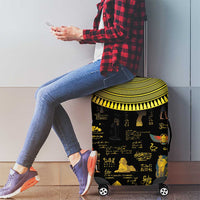 Ancient Egypt and Hieroglyphs Luggage Cover - Wonder Print Shop