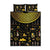 Ancient Egypt and Hieroglyphs Quilt Bed Set - Wonder Print Shop
