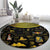 Ancient Egypt and Hieroglyphs Round Carpet