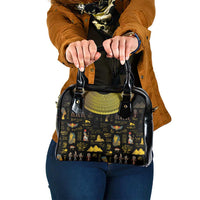 Ancient Egypt and Hieroglyphs Shoulder Handbag