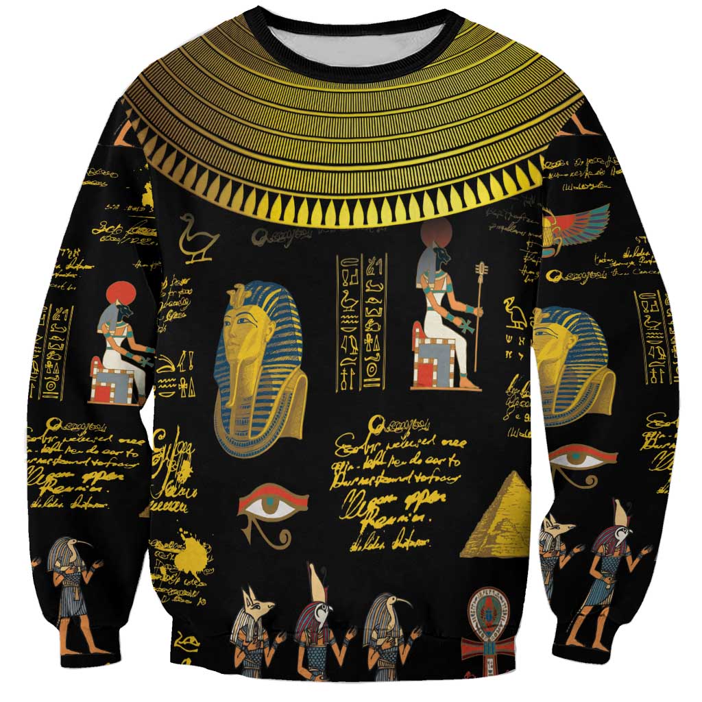 Ancient Egypt and Hieroglyphs Sweatshirt - Wonder Print Shop