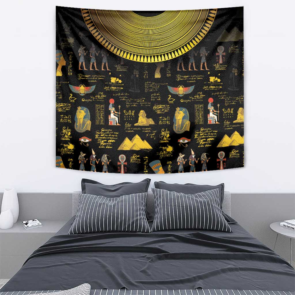 Ancient Egypt and Hieroglyphs Tapestry - Wonder Print Shop
