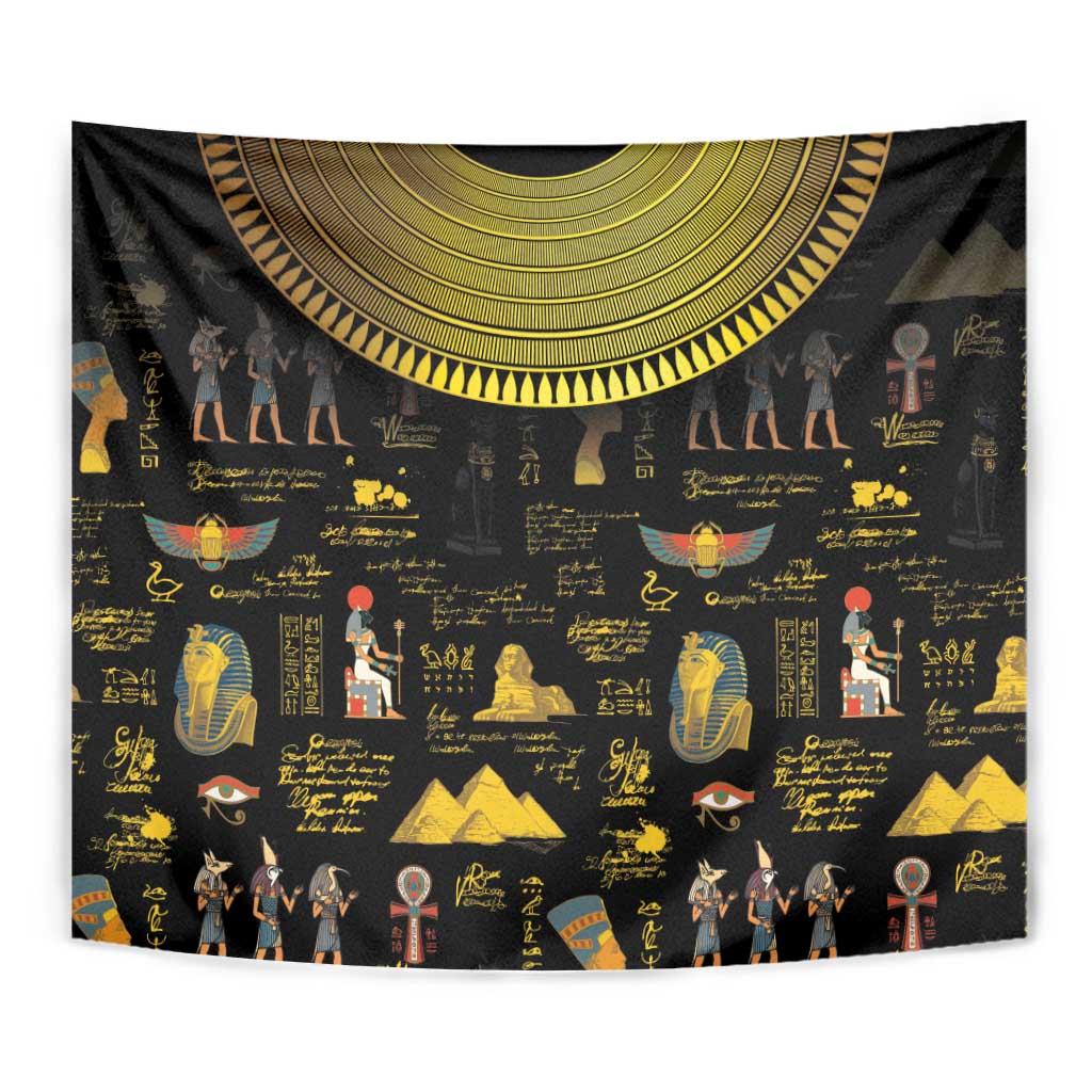 Ancient Egypt and Hieroglyphs Tapestry - Wonder Print Shop