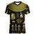 Ancient Egypt and Hieroglyphs Women V-Neck T-Shirt - Wonder Print Shop