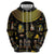 Ancient Egypt and Hieroglyphs Zip Hoodie - Wonder Print Shop