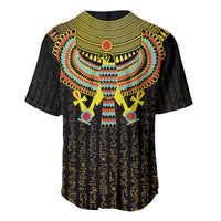 Ancient Egyptian Baseball Jersey Symbol of Horus The Falcon God LT9 - Wonder Print Shop