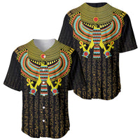 Ancient Egyptian Baseball Jersey Symbol of Horus The Falcon God LT9 - Wonder Print Shop