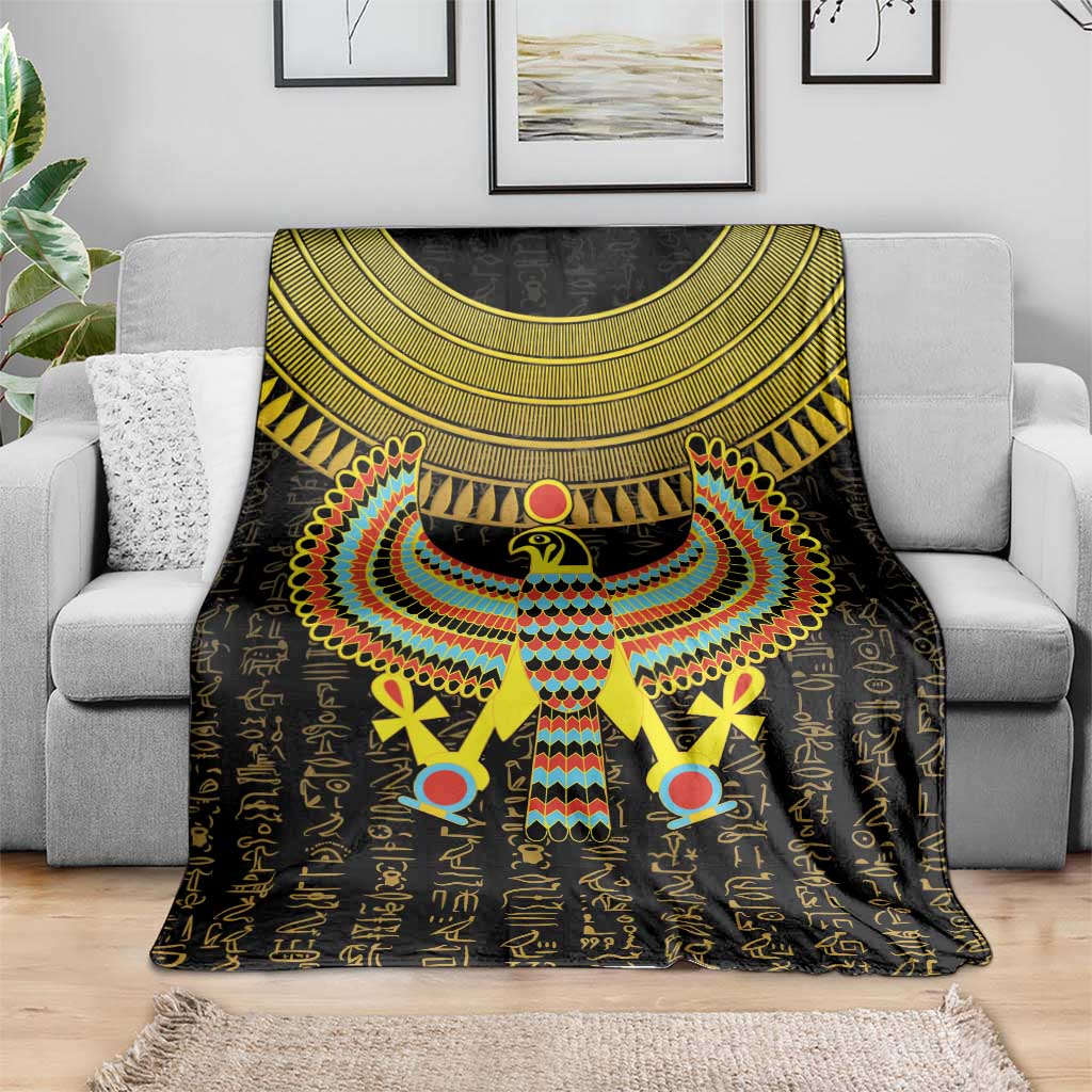 Ancient Egyptian Blanket Symbol of Horus The Falcon God
