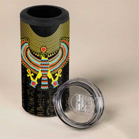 Ancient Egyptian 4 in 1 Can Cooler Tumbler Symbol of Horus The Falcon God LT9 - Wonder Print Shop