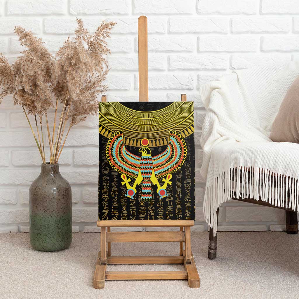 Ancient Egyptian Canvas Wall Art Symbol of Horus The Falcon God LT9 - Wonder Print Shop