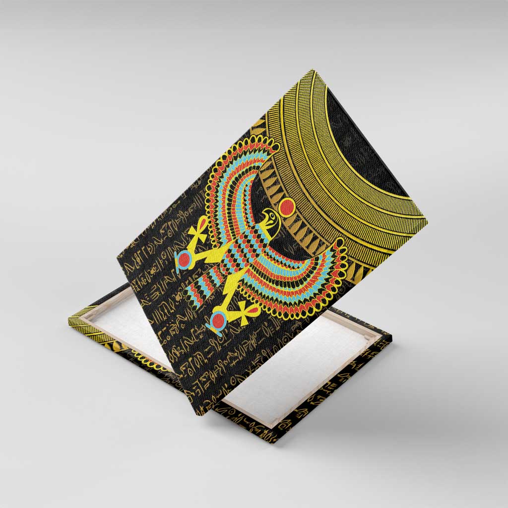 Ancient Egyptian Canvas Wall Art Symbol of Horus The Falcon God LT9 - Wonder Print Shop