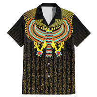 Ancient Egyptian Family Matching Mermaid Dress and Hawaiian Shirt Symbol of Horus The Falcon God LT9 - Wonder Print Shop