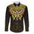 Ancient Egyptian Family Matching Summer Maxi Dress and Hawaiian Shirt Symbol of Horus The Falcon God - Wonder Print Shop