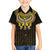 Ancient Egyptian Family Matching Summer Maxi Dress and Hawaiian Shirt Symbol of Horus The Falcon God - Wonder Print Shop