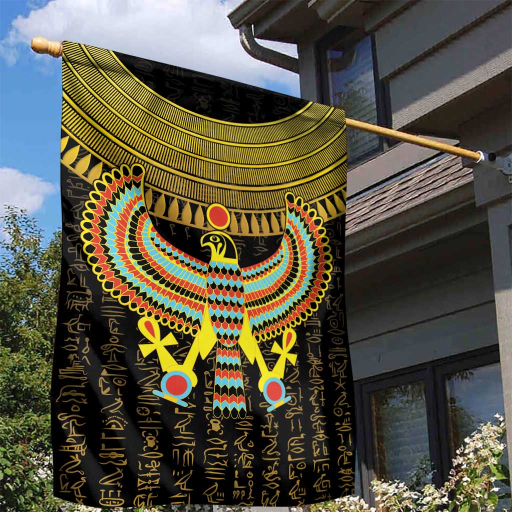 Ancient Egyptian Garden Flag Symbol of Horus The Falcon God - Wonder Print Shop