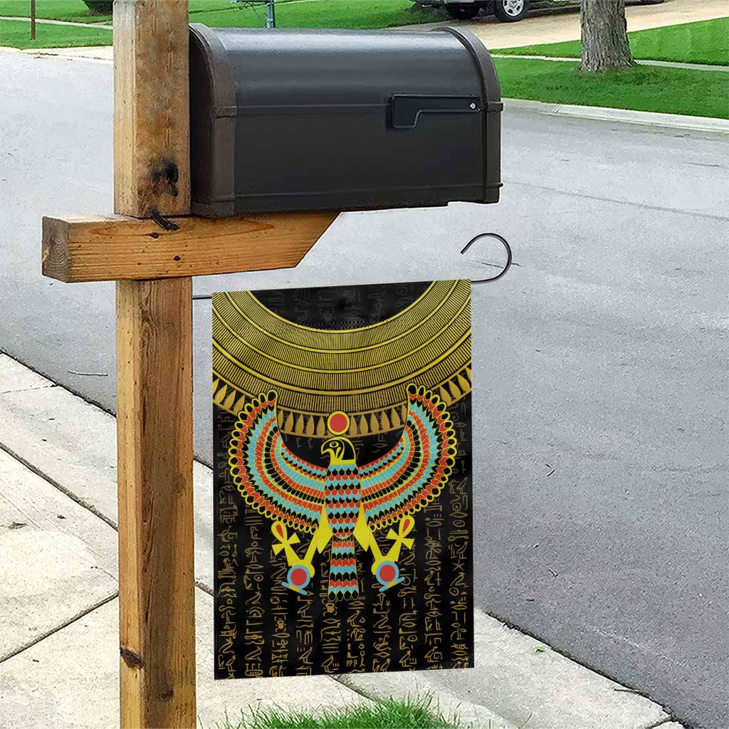 Ancient Egyptian Garden Flag Symbol of Horus The Falcon God - Wonder Print Shop