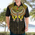 Ancient Egyptian Hawaiian Shirt Symbol of Horus The Falcon God - Wonder Print Shop