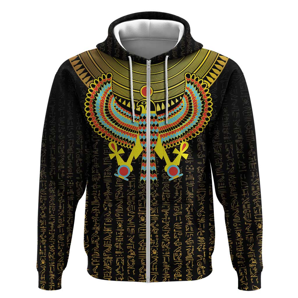 Ancient Egyptian Hoodie Symbol of Horus The Falcon God - Wonder Print Shop