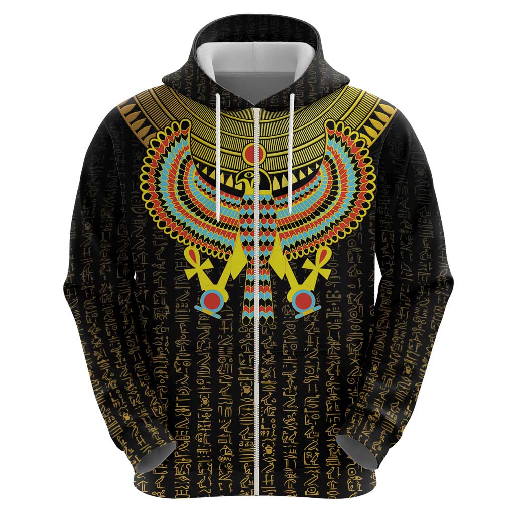 Ancient Egyptian Hoodie Symbol of Horus The Falcon God - Wonder Print Shop