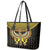 Ancient Egyptian Leather Tote Bag Symbol of Horus The Falcon God - Wonder Print Shop