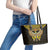 Ancient Egyptian Leather Tote Bag Symbol of Horus The Falcon God - Wonder Print Shop