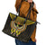 Ancient Egyptian Leather Tote Bag Symbol of Horus The Falcon God - Wonder Print Shop
