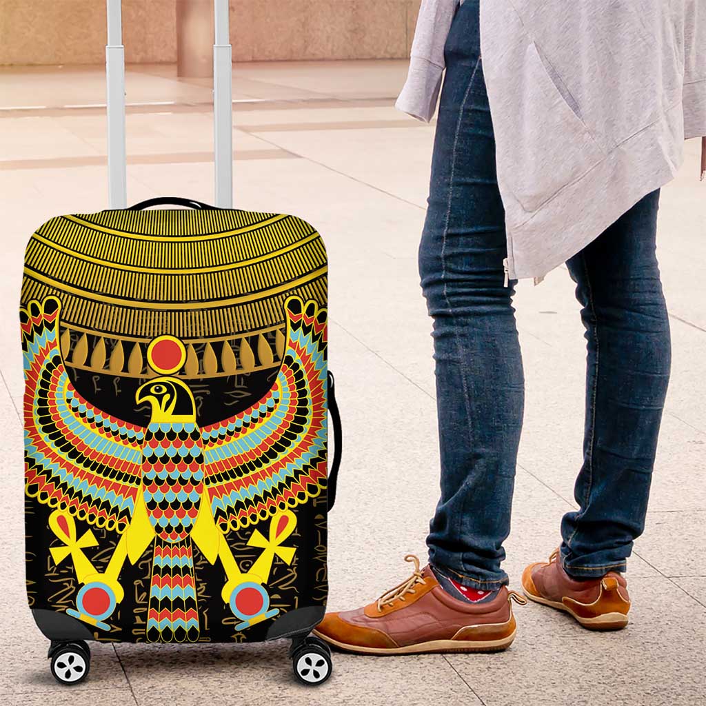 Ancient Egyptian Luggage Cover Symbol of Horus The Falcon God - Wonder Print Shop