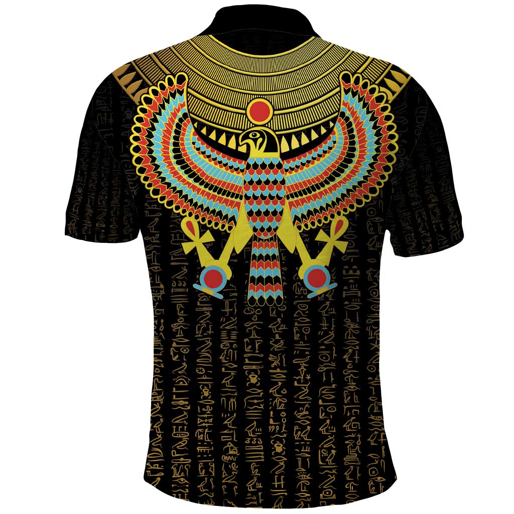 Ancient Egyptian Polo Shirt Symbol of Horus The Falcon God - Wonder Print Shop
