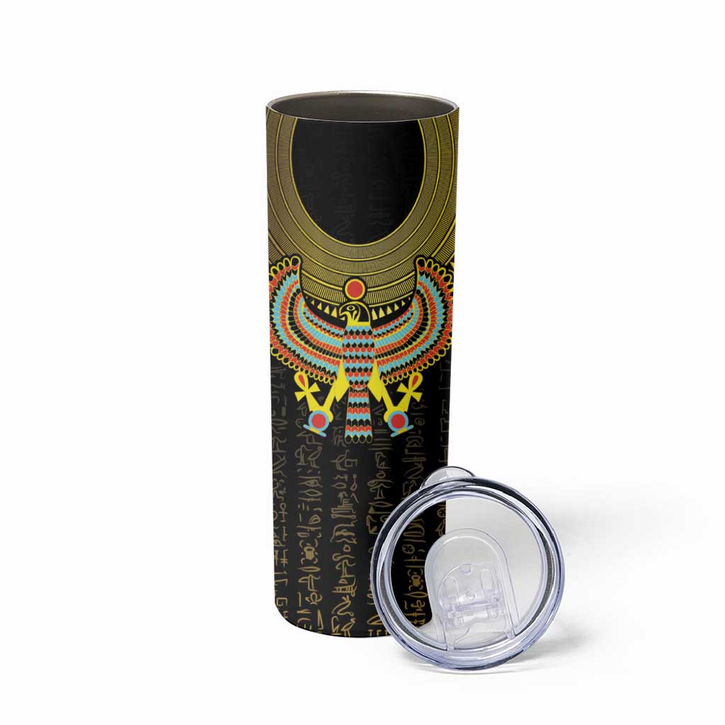 Ancient Egyptian Skinny Tumbler Symbol of Horus The Falcon God - Wonder Print Shop