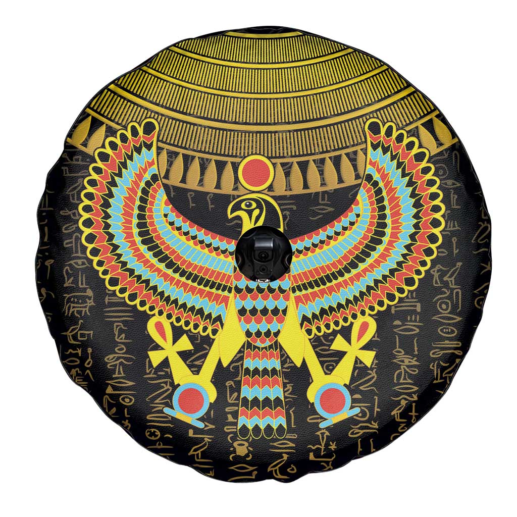 Ancient Egyptian Spare Tire Cover Symbol of Horus The Falcon God - Wonder Print Shop