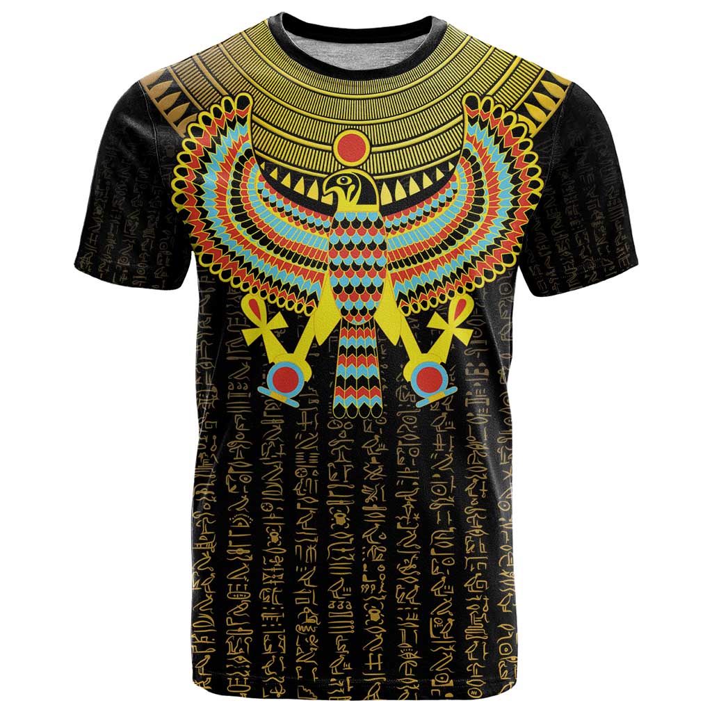 Ancient Egyptian T Shirt Symbol of Horus The Falcon God - Wonder Print Shop