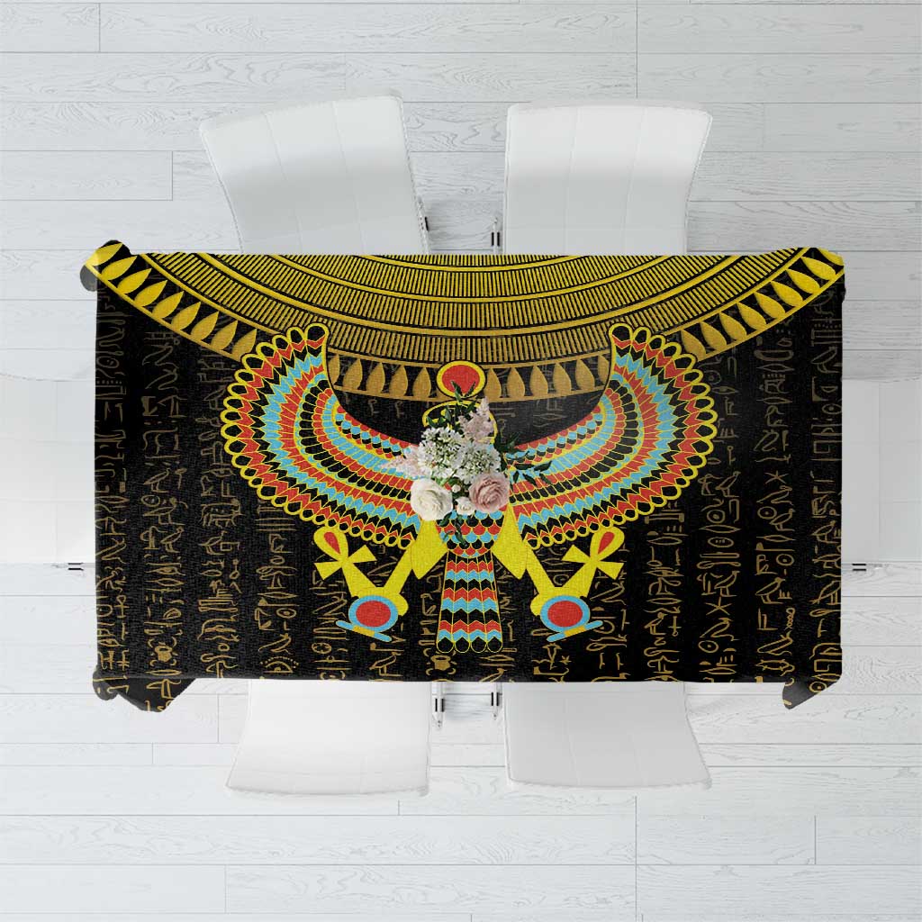 Ancient Egyptian Tablecloth Symbol of Horus The Falcon God - Wonder Print Shop